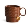 Sagaform COFFEE RETRO Filiżanka do Kawy 400 ml Czerwona