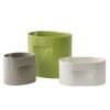 Muuto RIDGE Ceramiczna Doniczka do Kwiatów 15 cm / Biała