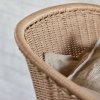 House Doctor HAPUR Fotel Lounge z Wikliny / Naturalny