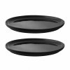 Stelton THEO Talerz Czarny 22 cm 2 Szt. / Czarny