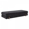 Bloomingville GROOVE Sofa Rozkładana z Funkcją Spania / Ciemnoszara