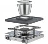 Spring RACLETTEFONDUE CLASSIC Szwajcarski Zestaw do Raclette i Fondue dla 8 Osób