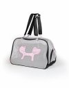 United Pets Milano ECO Torba - Transporter dla Psa / Czarno - Różowa