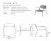 Blomus YUA Fotel Ogrodowy Lounge / Jasnoszary Silk Grey