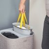 Joseph Joseph TOTA Pojemnik Dwukomorowy - Kosz na Pranie 60 l Szary