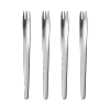 Georg Jensen ARNE JACOBSEN Widelczyki do Ciasta 4 Szt. / Srebrne Matowe