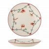 Bloomingville CHRISTMAS YULE Świąteczny Talerz Obiadowy 25,5 cm