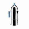 Alessi LA CUPOLA Kawiarka - Zaparzacz do Espresso 300 ml na Indukcję / Uchwyt Niebieski