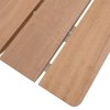 Muuto 70/70 Stół Ogrodowy 225x90 cm Blat z Drewna Sapelli / Rama Szara