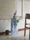 Muuto RIDGE Szklany Wazon do Kwiatów 35 cm / Niebieski