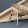 Muuto COVER LOUNGE Krzesło Drewniane - Dębowe