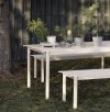Muuto LINEAR Ławka Ogrodowa / Stalowa 170 cm Niebieska