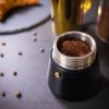 Cilio AIDA ORO Kafeteria - Kawiarka Ciśnieniowa 300 ml (Indukcja) Złota / Czarna