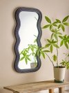 Bloomingville PARKER Lustro Ścienne 100 cm / Czarne