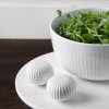 Kähler HAMMERSHØI Porcelanowa Solniczka i Pieprzniczka / Biała