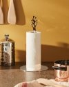 Alessi MEDITERRANEO Stojak na Ręczniki Papierowe / Stalowy Srebrny
