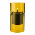 Stelton LUCIE Lampa Oliwna / Świecznik 17,5 cm Amber