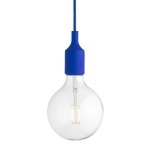 Muuto E27 Lampa Żarówka LED - Niebieska
