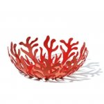 Alessi MEDITERRANEO Kosz na Owoce 29 cm Czerwony