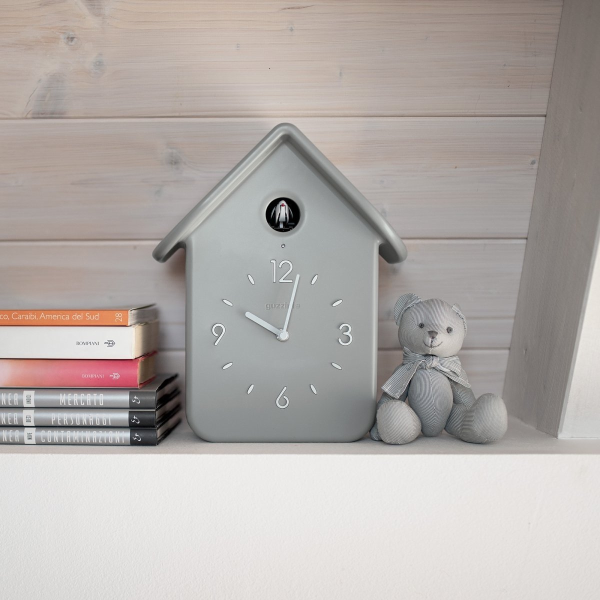Guzzini QQ Zegar z Kukułką i Wahadłem / Żółty | Najlepsze opinie i ceny |  Sklep DesignForHome.pl