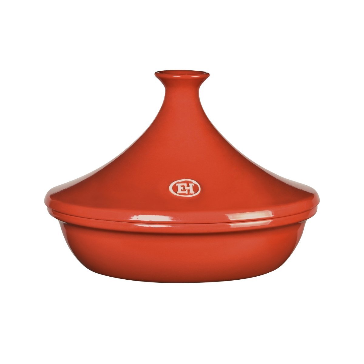 Emile Henry TAGINE Ceramiczne Naczynie do Gotowania 1,8 l Czerwony