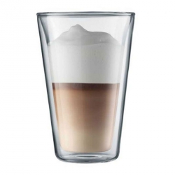 Bodum CANTEEN Szklanki Termiczne do Kawy Latte 400 ml 2 Szt.