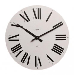 Alessi FIRENZE Zegar Ścienny 36 cm / Biały