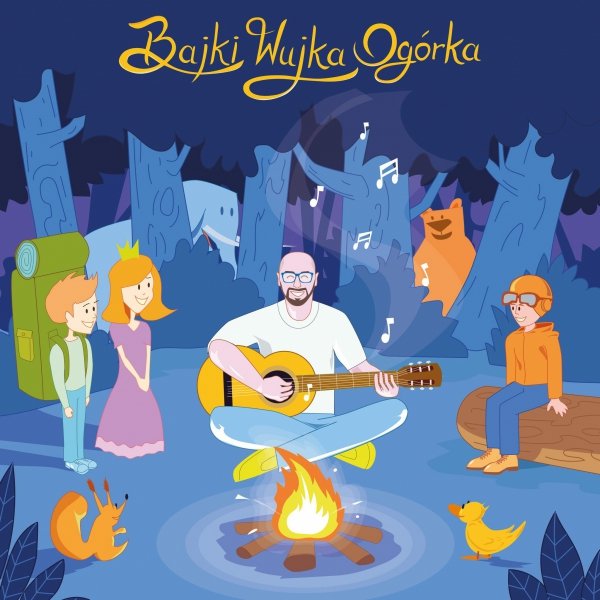 WUJEK OGÓREK Bajki Wujka Ogórka - Płyta CD z Piosenkami dla Dzieci