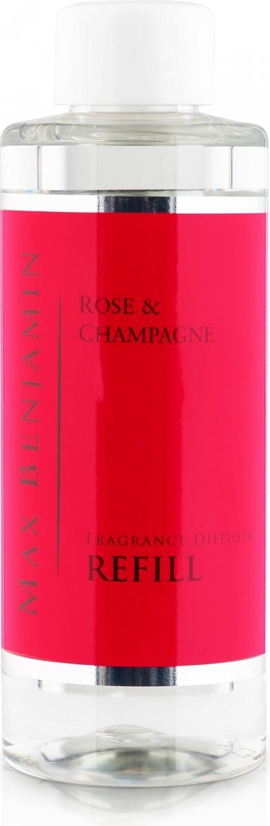 Max Benjamin CLASSIC Uzupełniacz do Dyfuzora 300 ml Rose &amp; Champagne