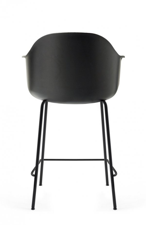 Menu HARBOUR Krzesło Barowe 102 cm Hoker Czarny