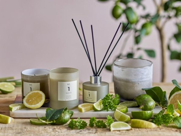 Bloomingville NO.1 Dyfuzor Zapachowy z Patyczkami 100 ml / Pietruszka i Limonka