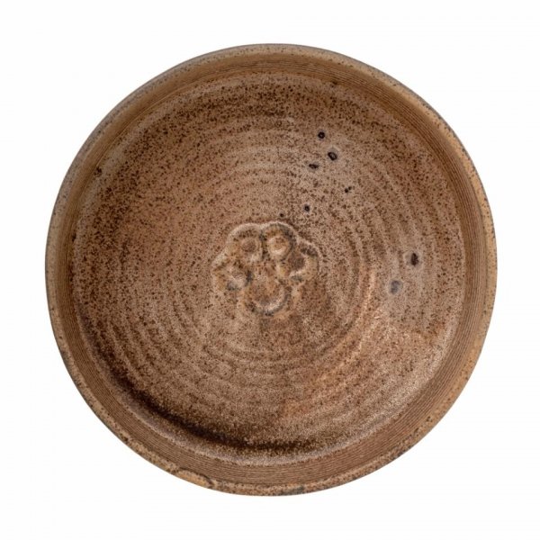Bloomingville BUDDY Ceramiczna Miska dla Psa 21,5 cm / Brązowa