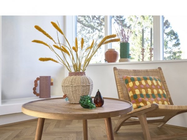 Villa Denmark STYLES Kolorowy Wazon do Kwiatów 21 cm / Brązowy