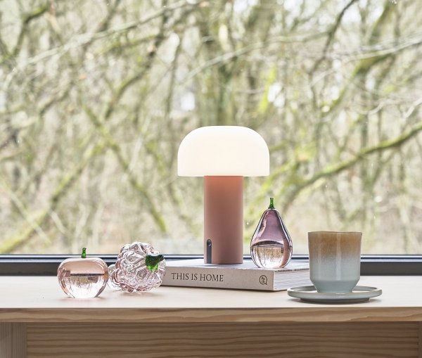 Villa Denmark STYLES Bezprzewodowa Lampka LED / Różowa