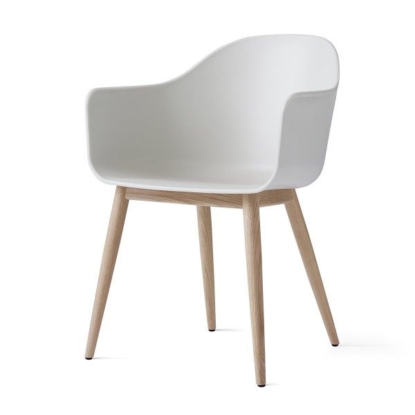 Menu HARBOUR Krzesło - Rama Drewniana/Siedzisko Białe