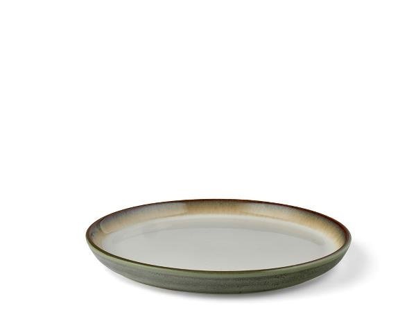 Bitz GASTRO Talerz Obiadowy 21 cm 6 Szt. Szary - Środek Kremowy