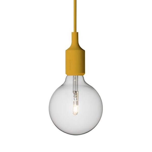 Muuto E27 Lampa Żarówka LED Musztardowa