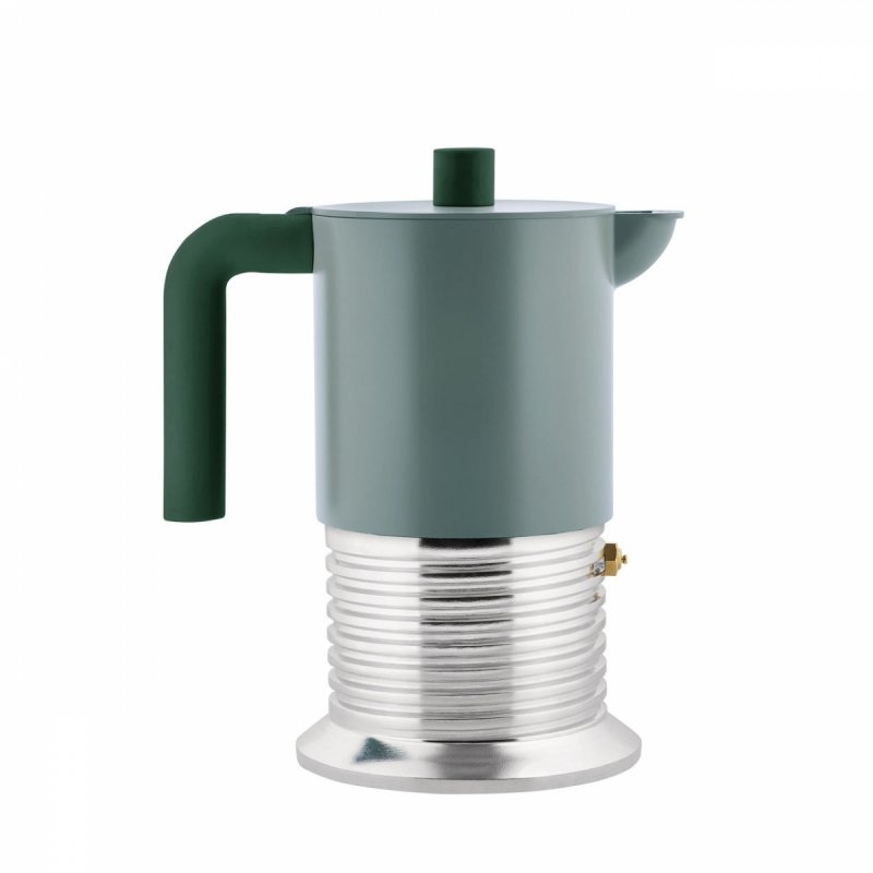 Alessi VITE Kawiarka - Zaparzacz do Espresso 300 ml / Zielona