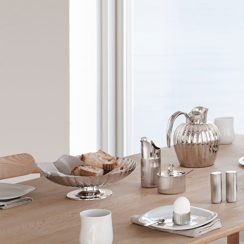 Georg Jensen BERNADOTTE Mlecznik Stalowy / Srebrny