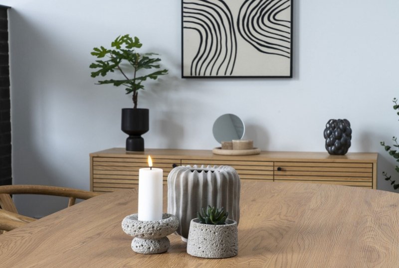 Elegancka taca dekoracyjna z kamienia naturalnego