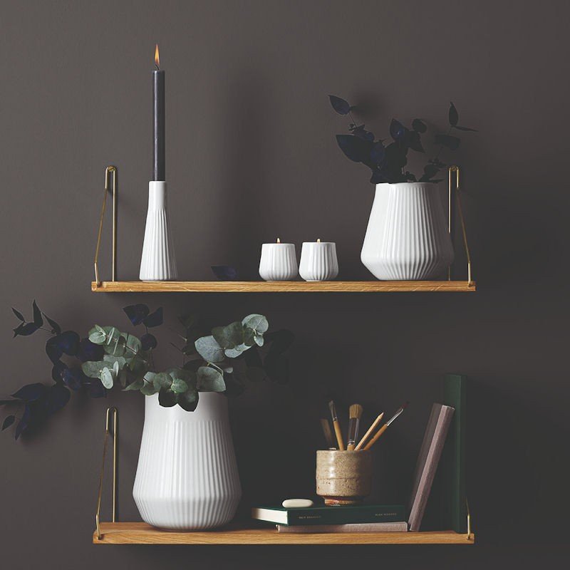 Eva Solo LEGIO NOVA Świecznik Tealight 2 Szt. Biały