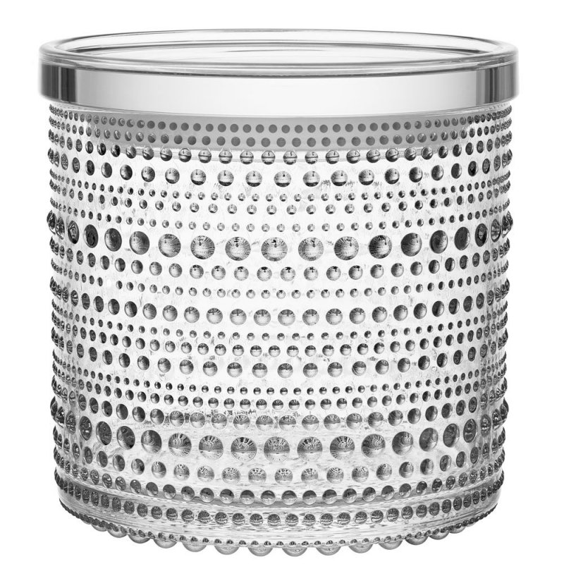 Iittala KASTEHELMI Pojemnik Kuchenny z Pokrywką / Przezroczysty