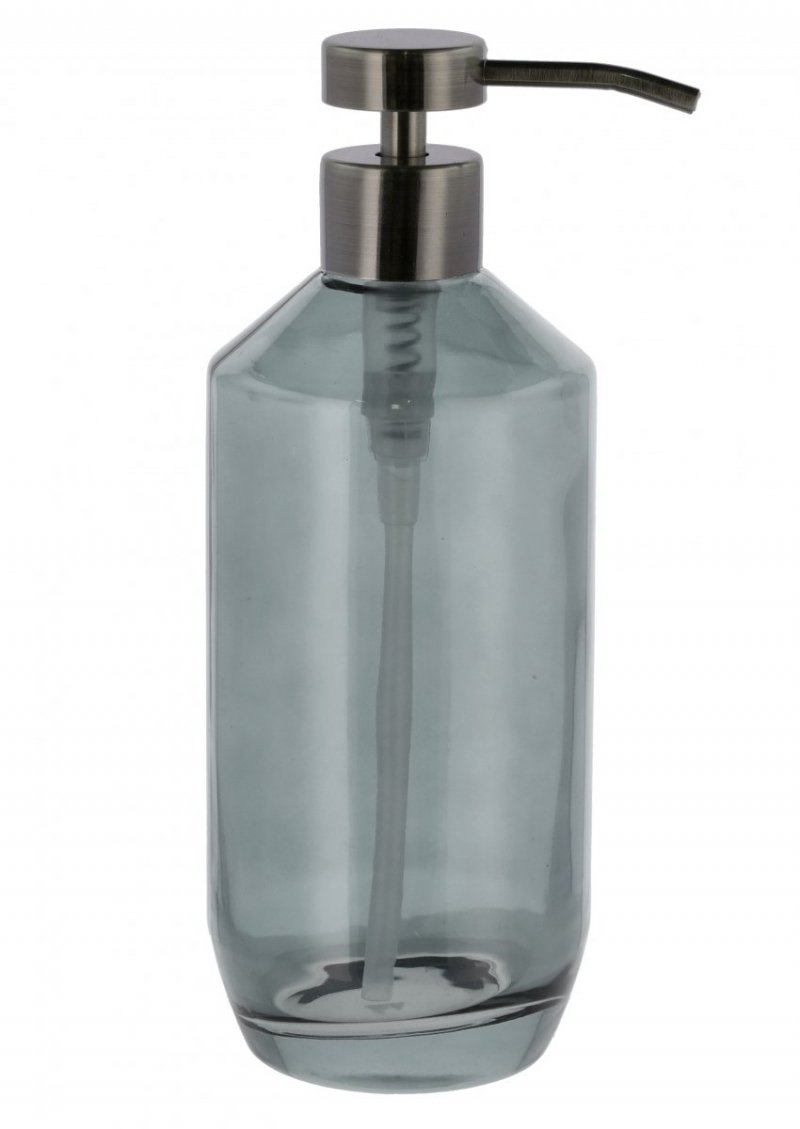 Sodahl VINTAGE Szklany Dozownik do Mydła - Płynu do Naczyń 450 ml / Czarny