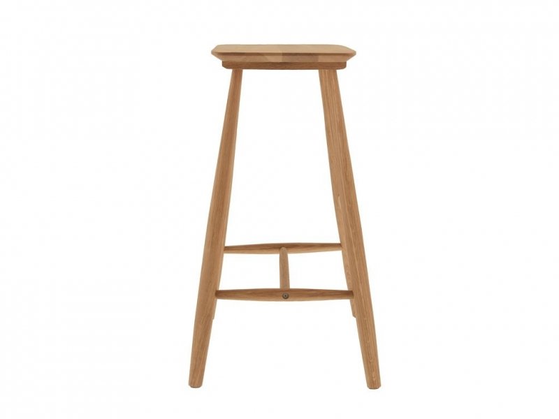 Villa Collection OAK Hoker - Stołek z Dębu Olejowanego 64 cm