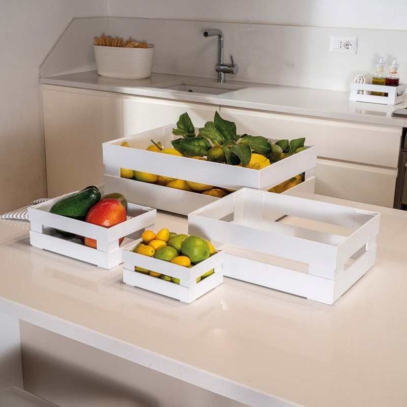 Guzzini ECO KITCHEN Skrzynka do Przechowywania M / Szara