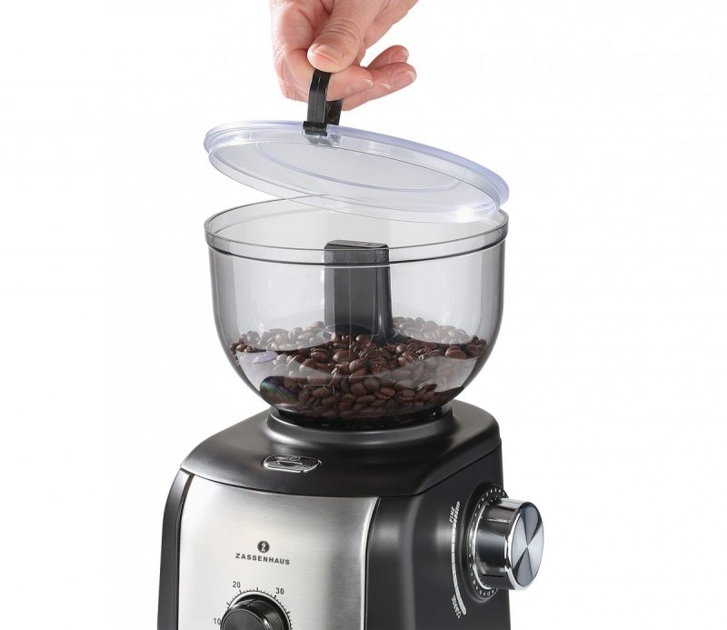 Zassenhaus ARABICA Elektryczny Młynek do Kawy / Czarny