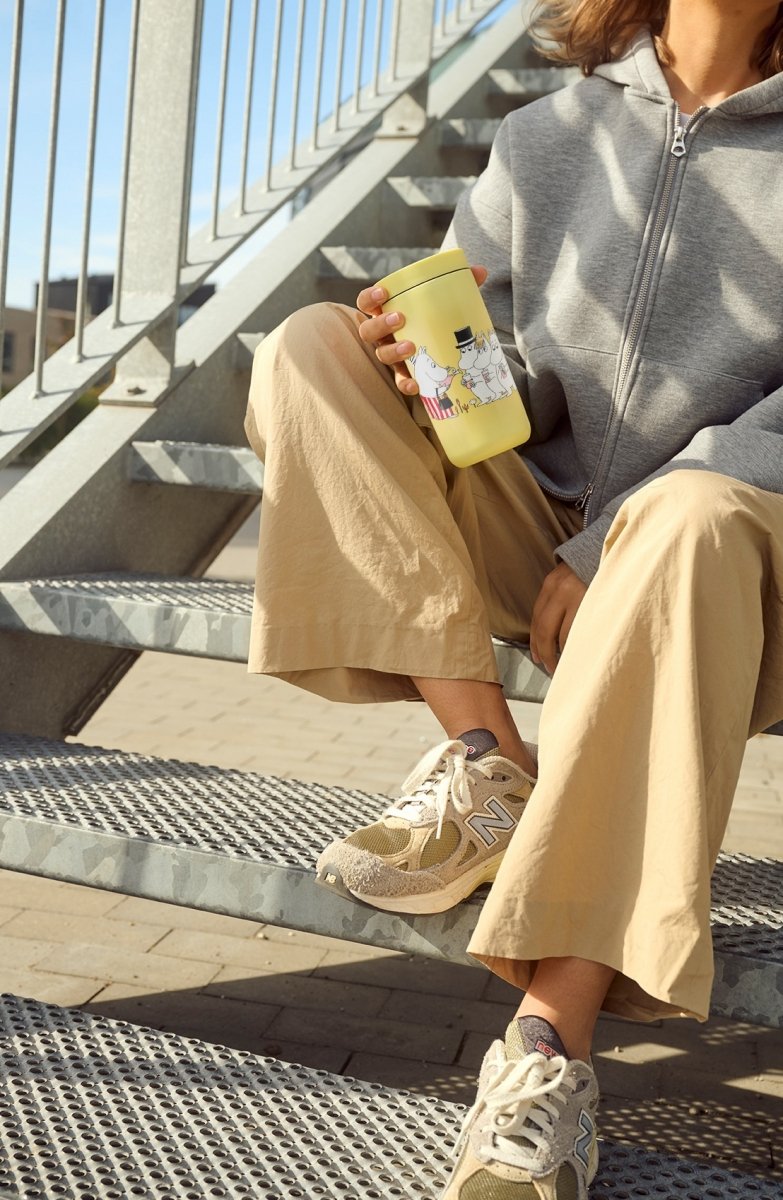 Stelton TO GO Kubek Termiczny 200 ml MUMINKI / Żółty Lemonade