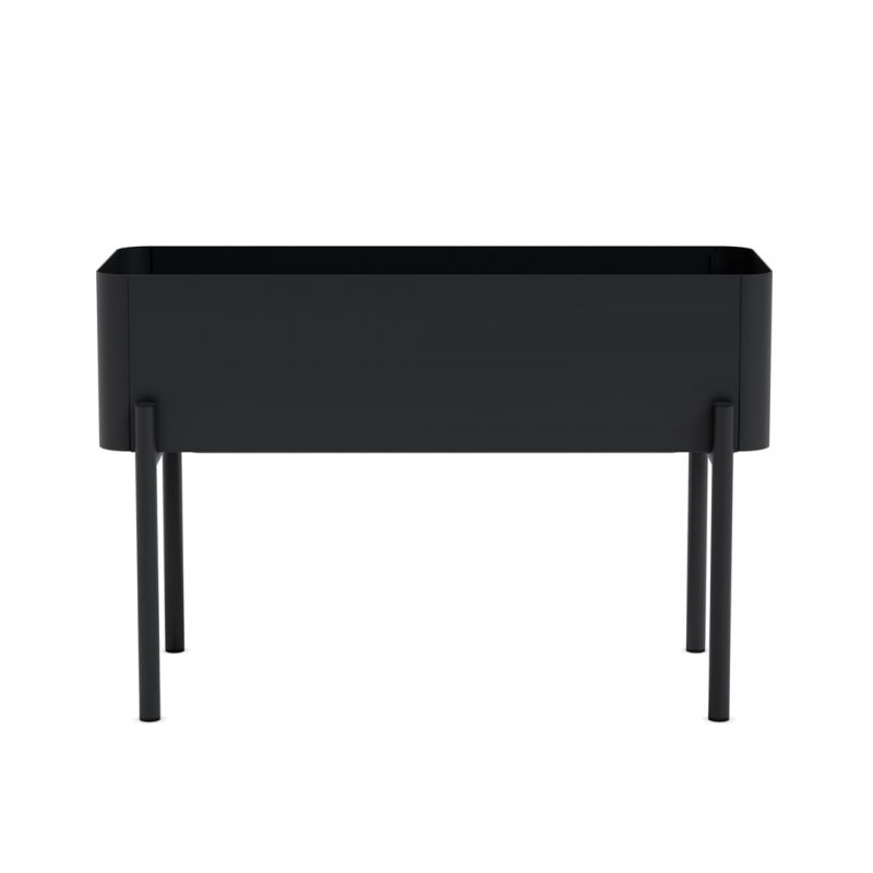 Eva Solo SIMPLY GROW Kwietnik Stalowy - Prostokątny / Czarny