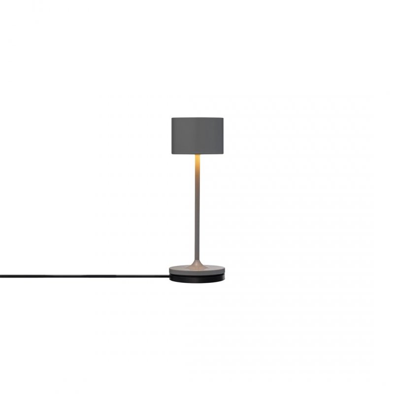 Blomus FAROL MINI Bezprzewodowa Lampa LED / Ciepłoszara