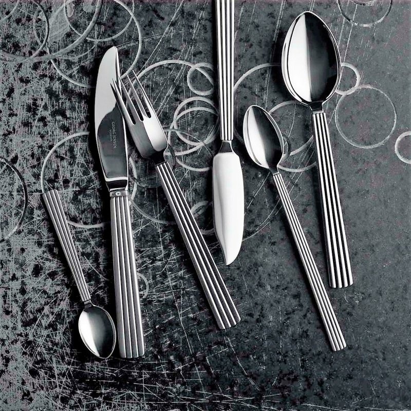 Georg Jensen BERNADOTTE Łyżeczki do Kawy 4 Szt.